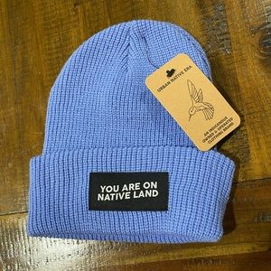 “You are on Native Land” Beanie